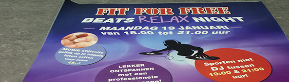 Fluorposters printen